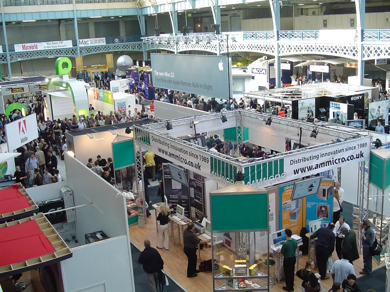 Mac Expo at Olympia 2005